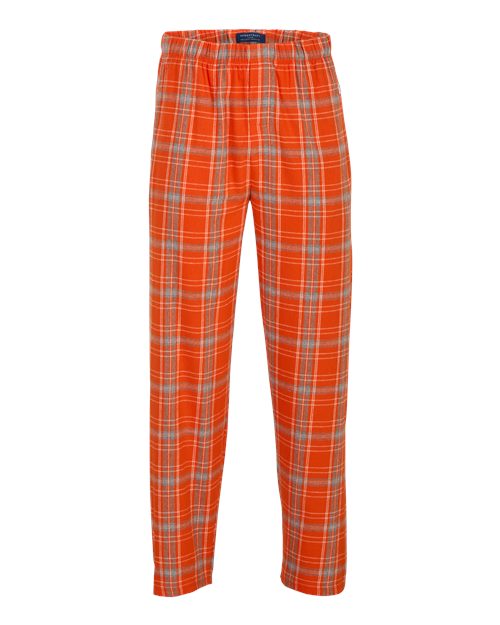 Boxercraft BM6624 — Burnt Orange Kingston Plaid — front