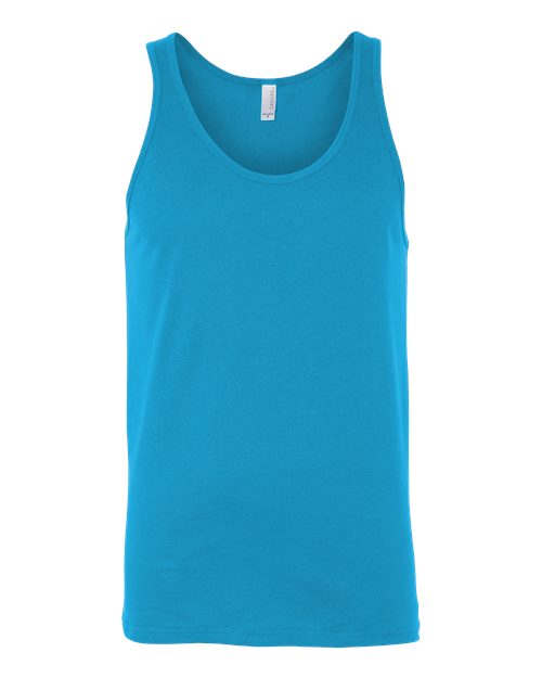 BELLA + CANVAS 3480CVC — Neon Blue — front