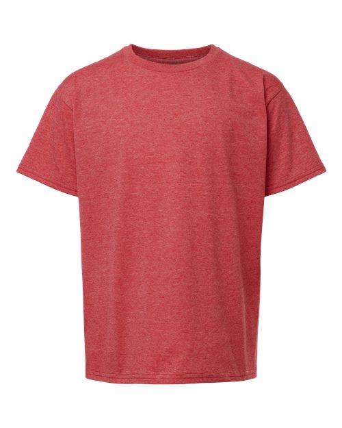 Gildan 64000B — Heather Red