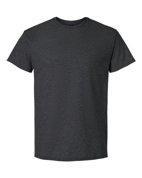 Gildan 3000 — Dark Heather Grey — front