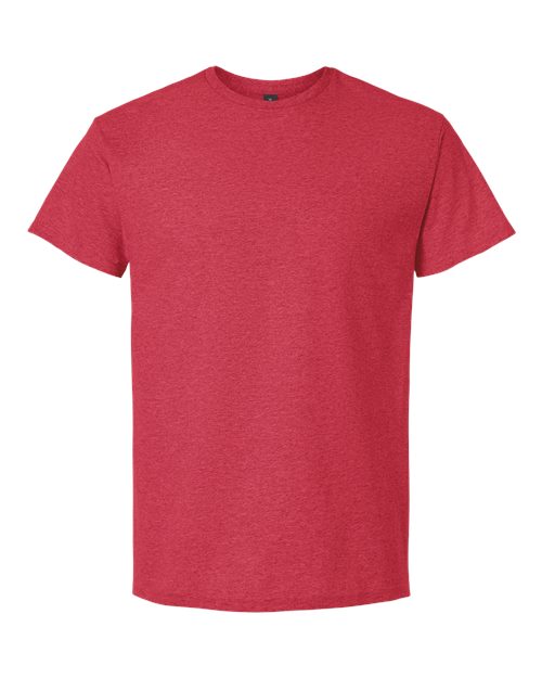 Gildan 3000 — Heather Red — front