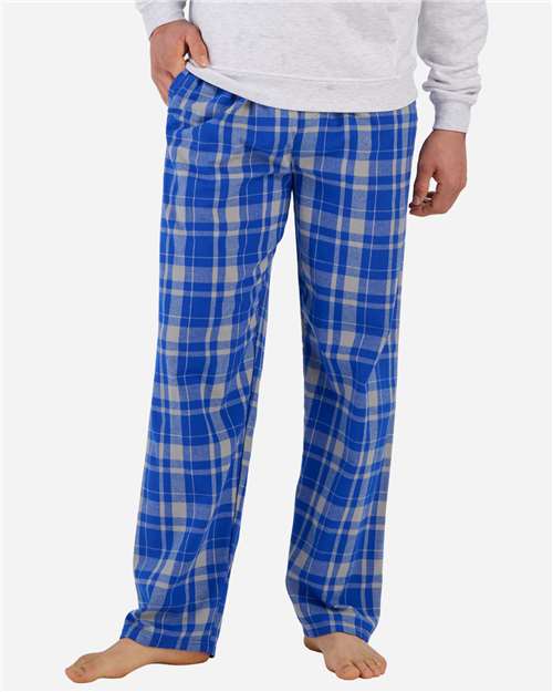 Boxercraft BM6624 — Electric Royal Jordan Plaid — front