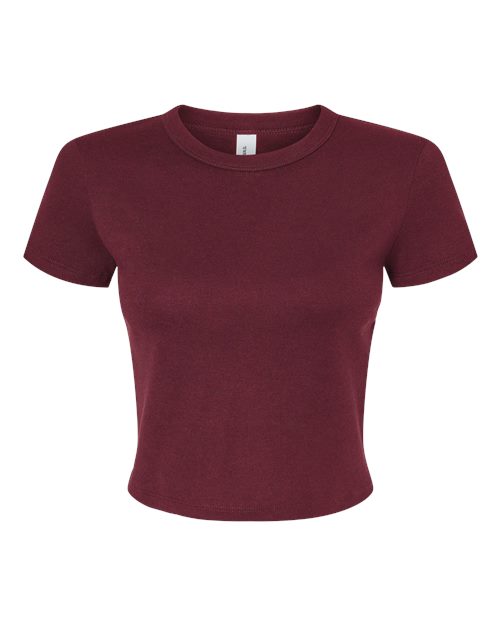 BELLA + CANVAS 1010 — Solid Maroon Blend — front