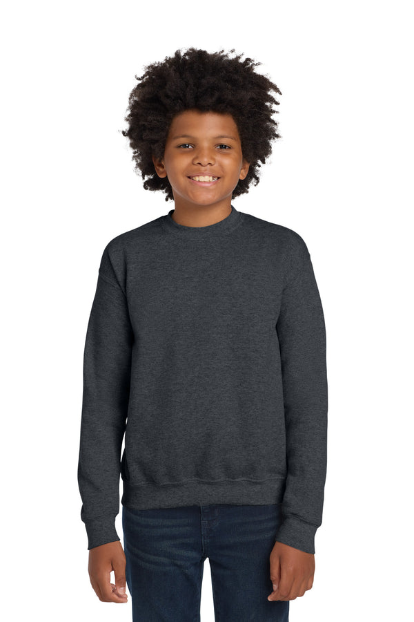 Gildan 18000B — Dark Heather — front