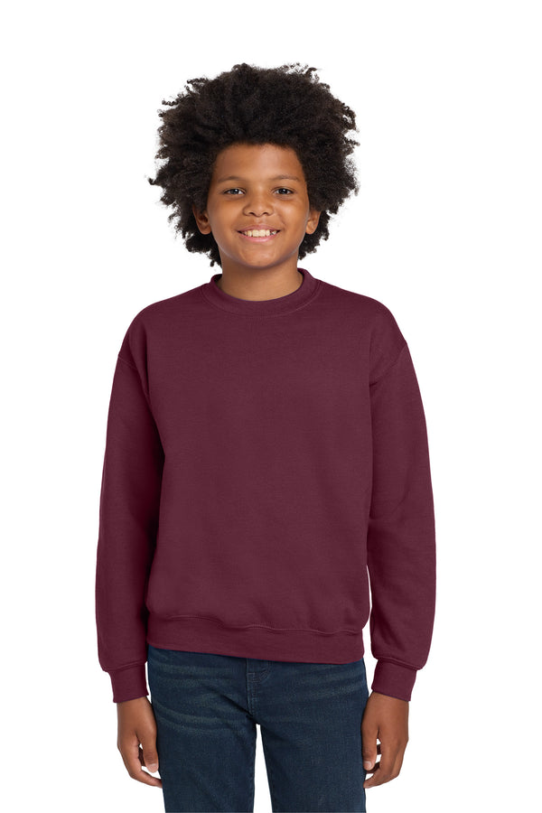 Gildan 18000B — Maroon — front