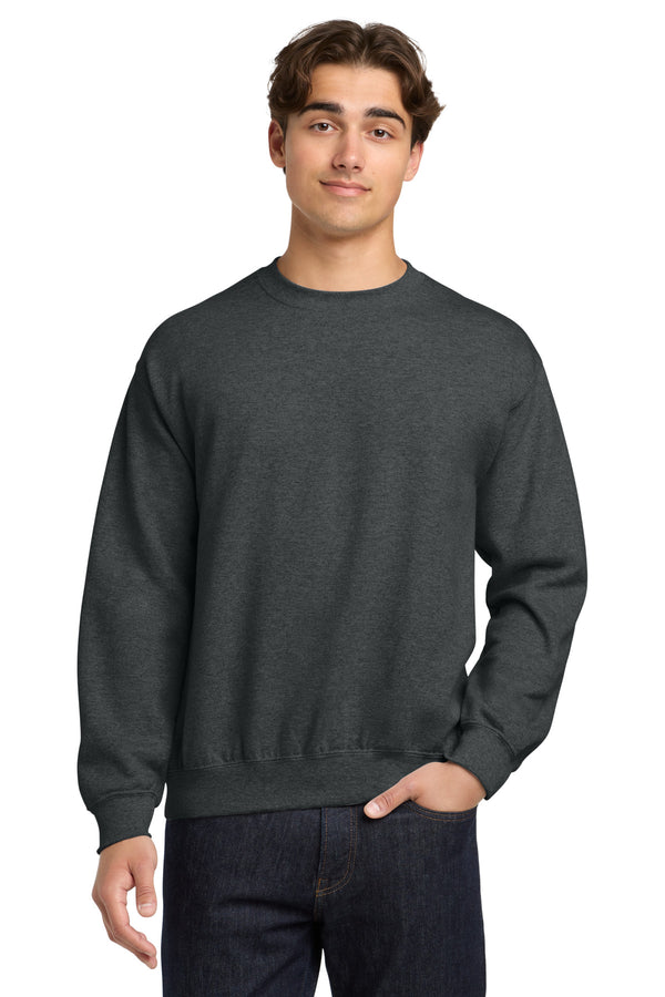 Gildan 18000 — Fan Charcoal Heather — front