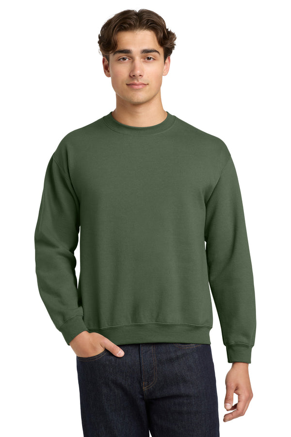Gildan 18000 — Military Green — front