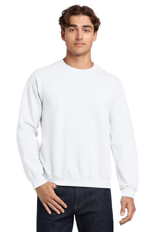 Gildan 18000 — White — front