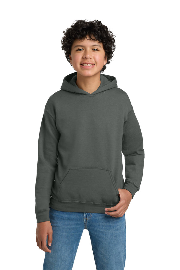 Gildan 18500B — Charcoal — front