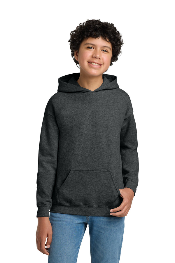 Gildan 18500B — Fan Charcoal Heather — front