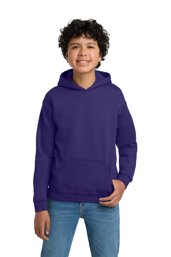 Gildan 18500B — Purple — front