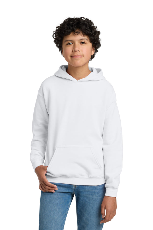 Gildan 18500B — White — front