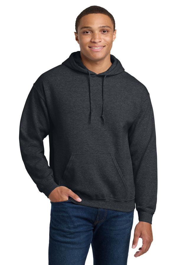Gildan 18500 — Dark Heather — front