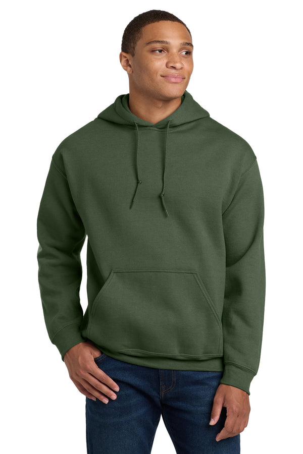 Gildan 18500 — Military Green — front
