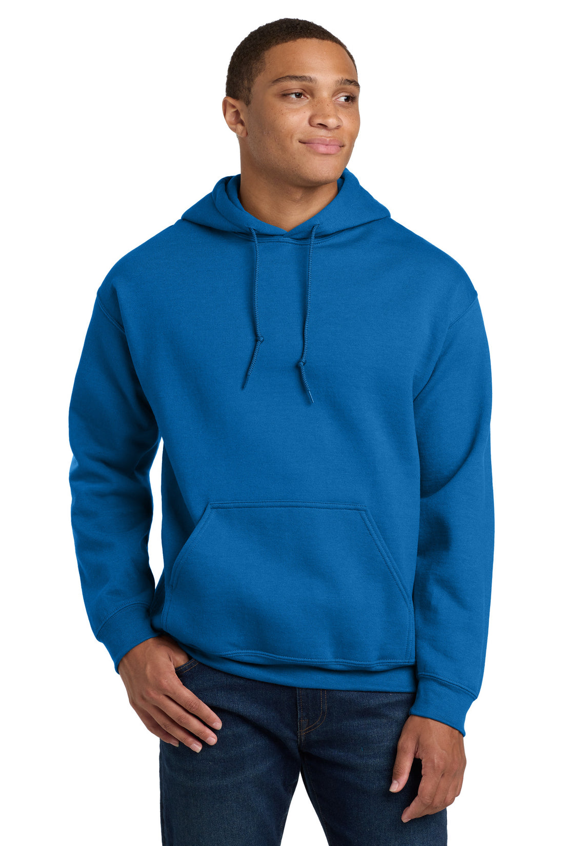 Gildan 18500 — Neon Blue