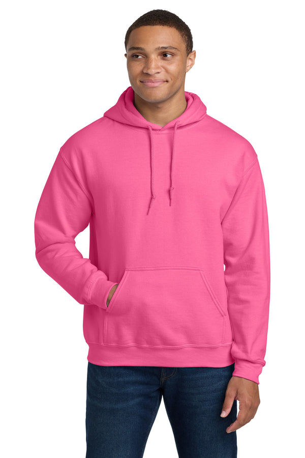 Gildan 18500 — Safety Pink — front