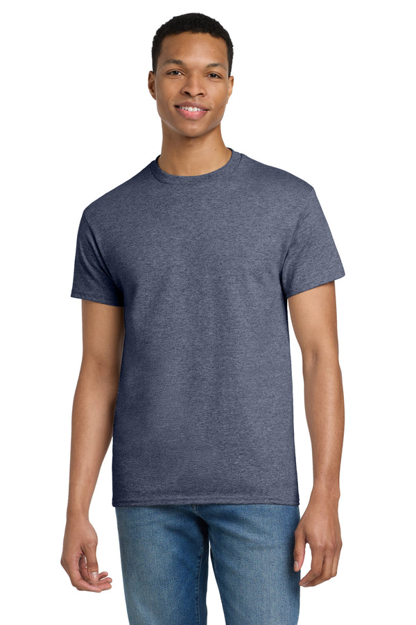 Gildan 2000 — Heathered Navy — front