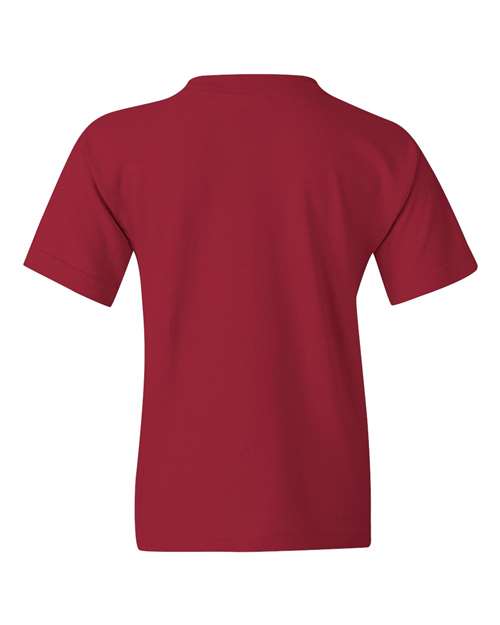 Gildan 5000B — Cardinal — back