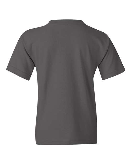 Gildan 5000B — Charcoal — back