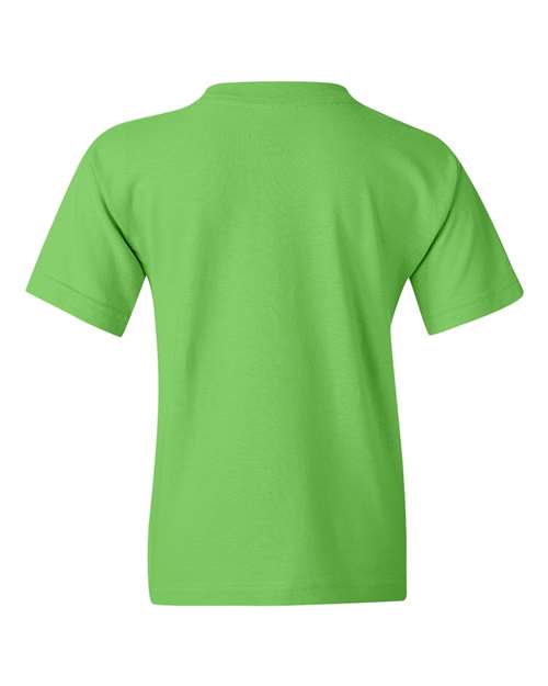 Gildan 5000B — Lime — back