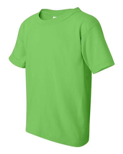 Gildan 5000B — Lime — side
