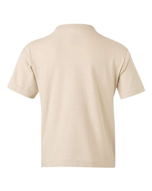 Gildan 5000B — Sand — back