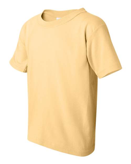 Gildan 5000B — Yellow Haze — side