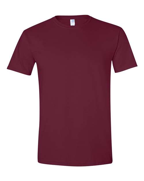 Gildan 64000 — Maroon — front