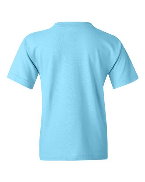 Gildan 5000B — Sky — back