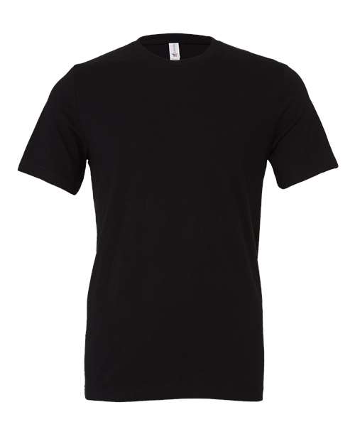 BELLA + CANVAS 3001 — Black — front