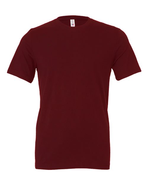 Bella + Canvas 3001 — Maroon