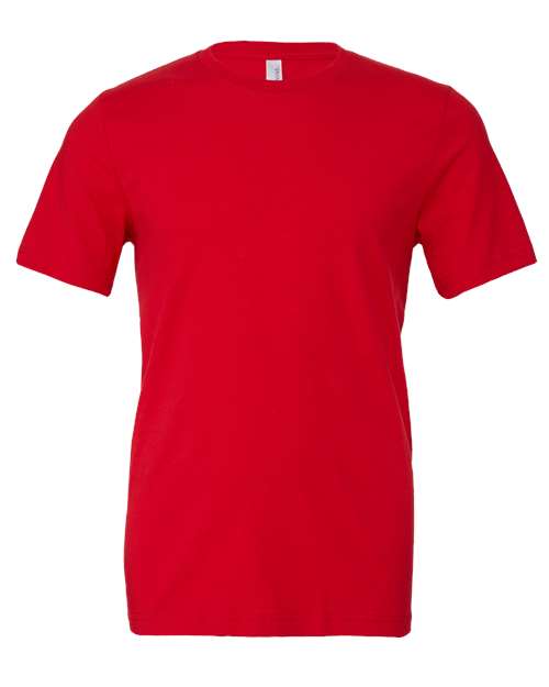 BELLA + CANVAS 3001 — Red — front