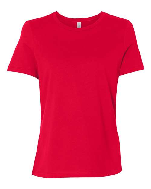 BELLA + CANVAS 6400 — Red — front