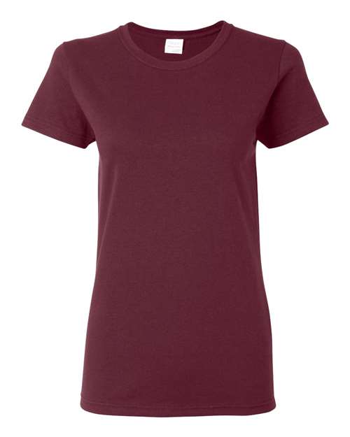 Gildan 5000L — Maroon — front