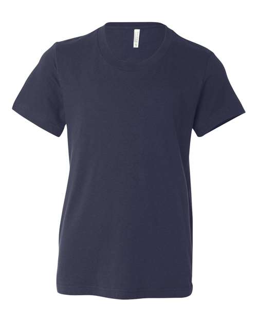 BELLA + CANVAS 3001Y — Navy — front