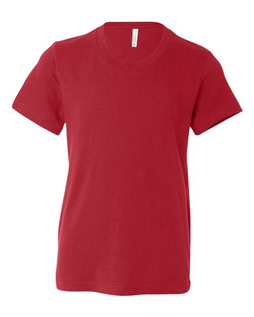 Bella + Canvas 3001Y — Red