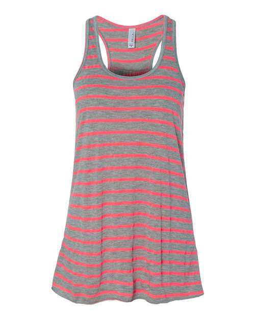 BELLA + CANVAS 8800 — Athletic Heather Neon Pink — front