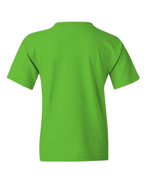 Gildan 5000B — Electric Green — back