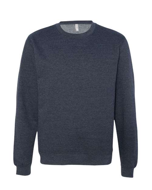 Independent Trading Co. SS3000 — Classic Navy Heather — front