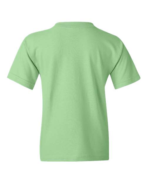 Gildan 5000B — Mint Green — back