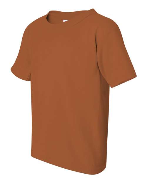 Gildan 5000B — Texas Orange — side