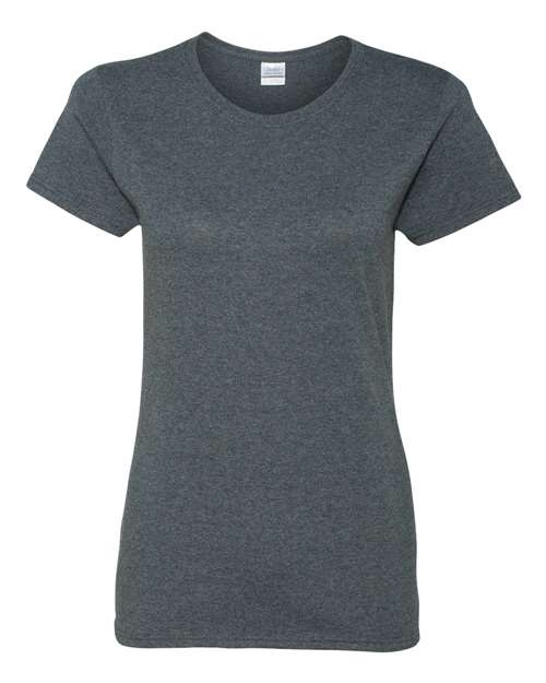 Gildan 5000L — Dark Heather — front