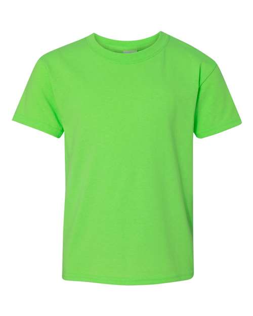 Gildan 5000B — Neon Green — front