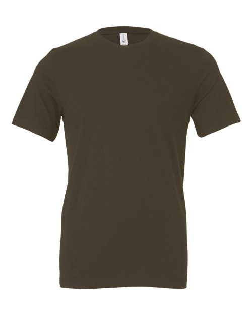 BELLA + CANVAS 3001 — Army — front