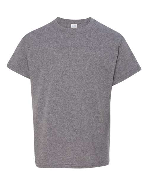 Gildan 5000B — Graphite Heather — front