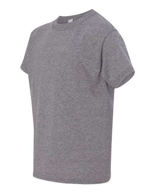 Gildan 5000B — Graphite Heather — side
