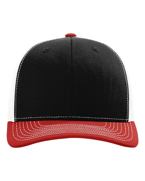 Richardson 112 — Black White Red — front