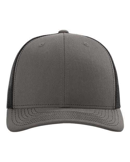 Richardson 112 — Charcoal Black — front