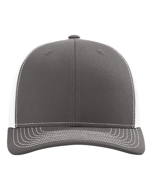 Richardson 112 — Charcoal White — front