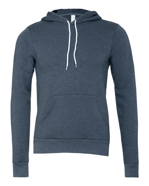 BELLA + CANVAS 3719 — Heather Navy — front